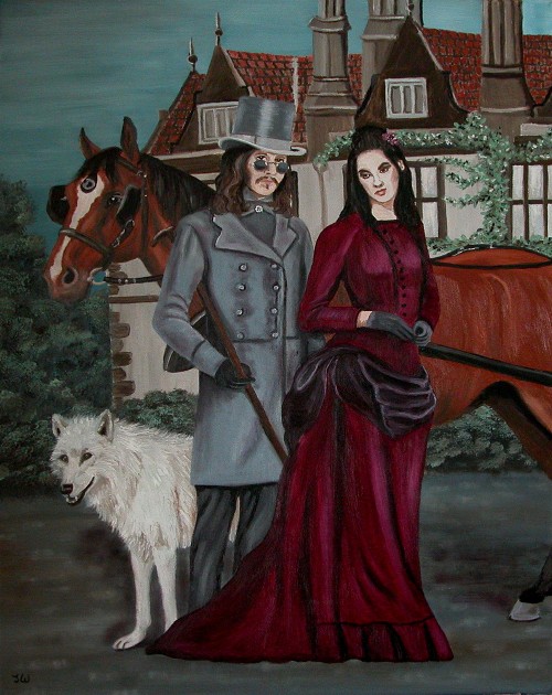 "Dracula und Mina - Victorian