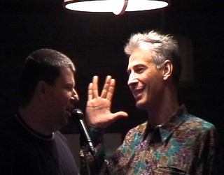 Willi mit Musiker Bernd Felsberger